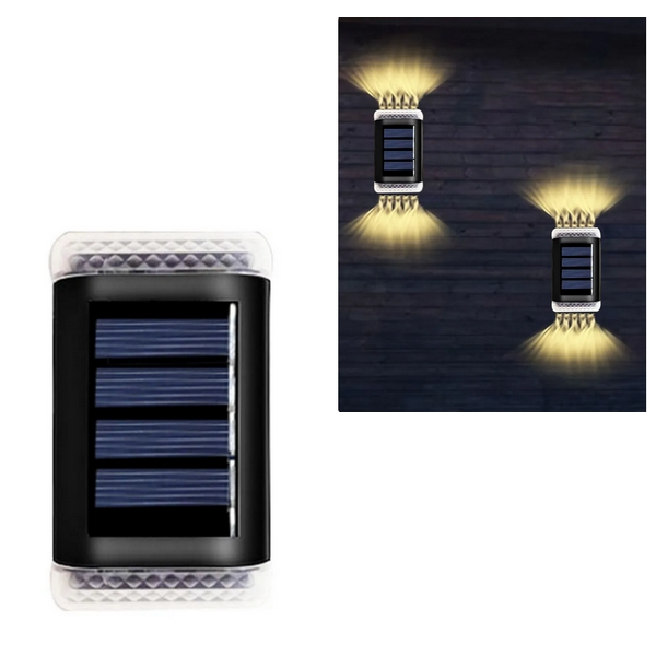 Grugen 3863 Senzorové solární nástěnné LED světlo 4 ks