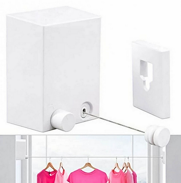 Zaťahovacia šnúra na bielizeň