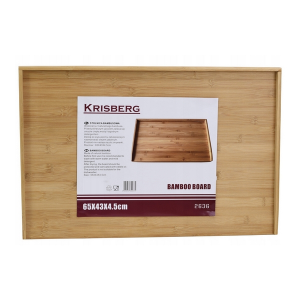 Krisberg Bambusová deska na válení těsta 65 x 43 cm