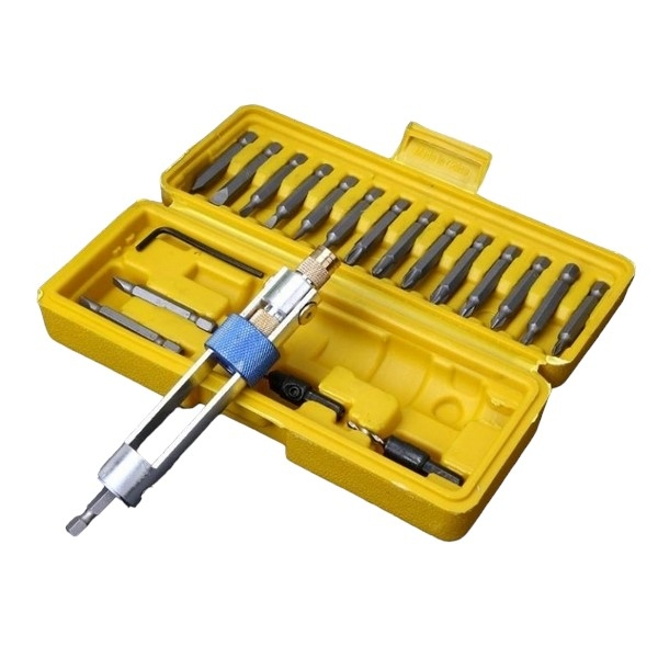 Otočný dvojitý nástavec so sadou bitov