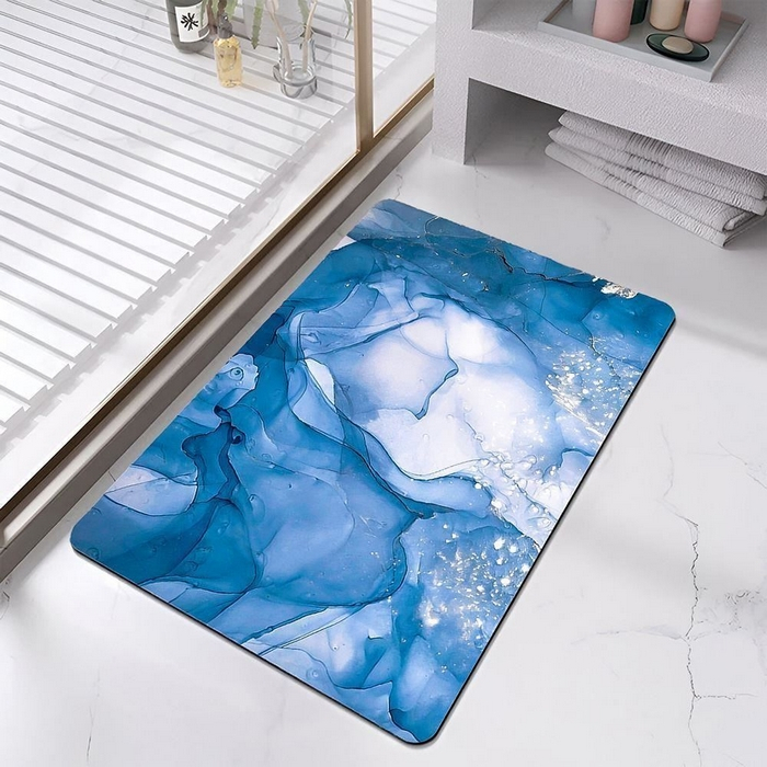 Univerzální mramorová podložka - modrá 40 x 60 cm