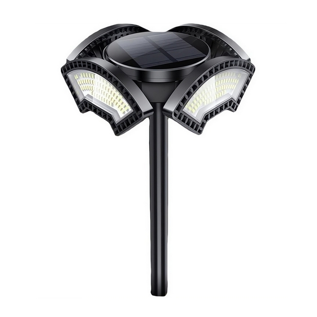 Pronett XJ5152 Záhradná solárna 304 LED lampa 2200mAh, IPX5, 50 cm