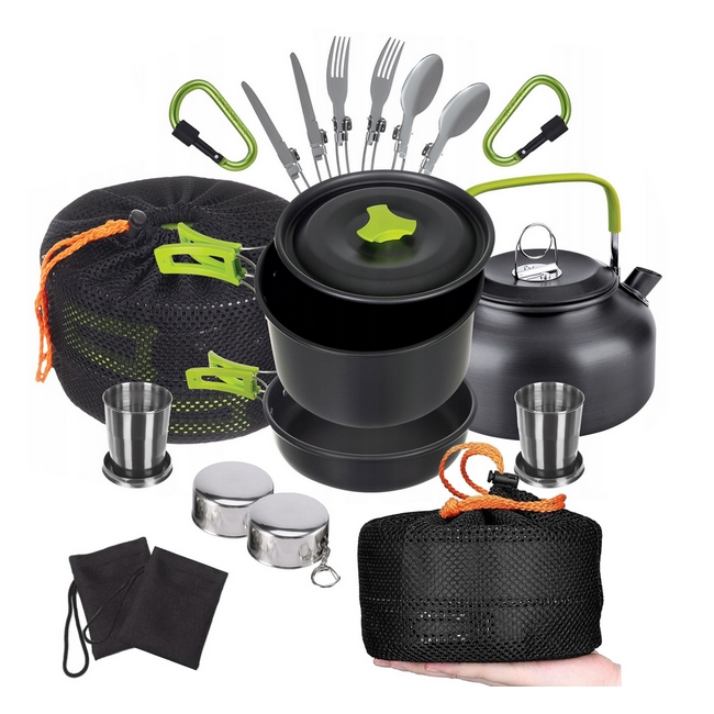 Verk 14463 Kempingová sada riadu pre dvoch