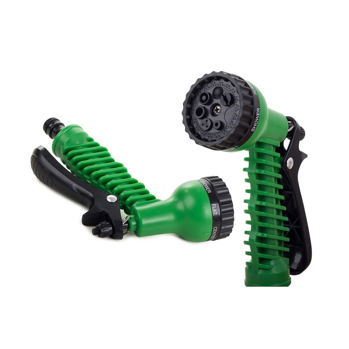 Rozprašovacia pištoľ na záhradnú hadicu 7 v 1 Zelená