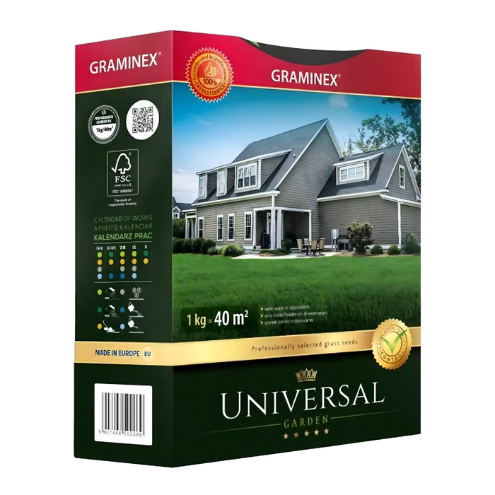 Graminex Prémiové trávne semená UNIVERSAL 1kg