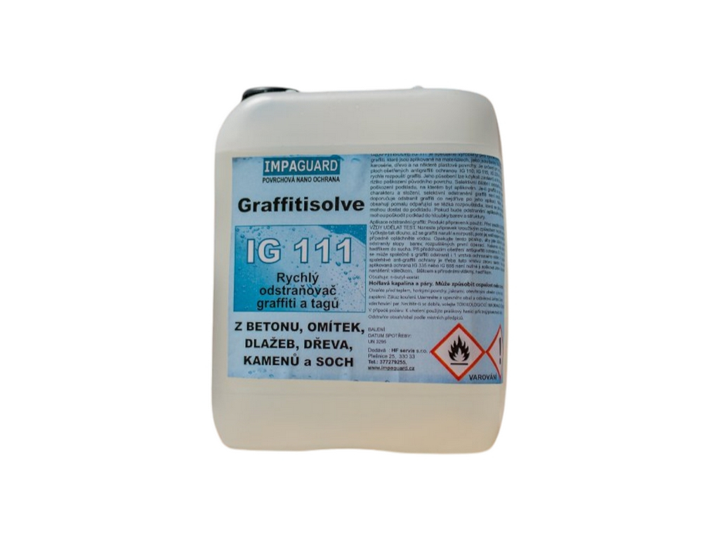 IMPAGUARD IG 111 Rýchle čistenie tagov a graffiti 5 l
