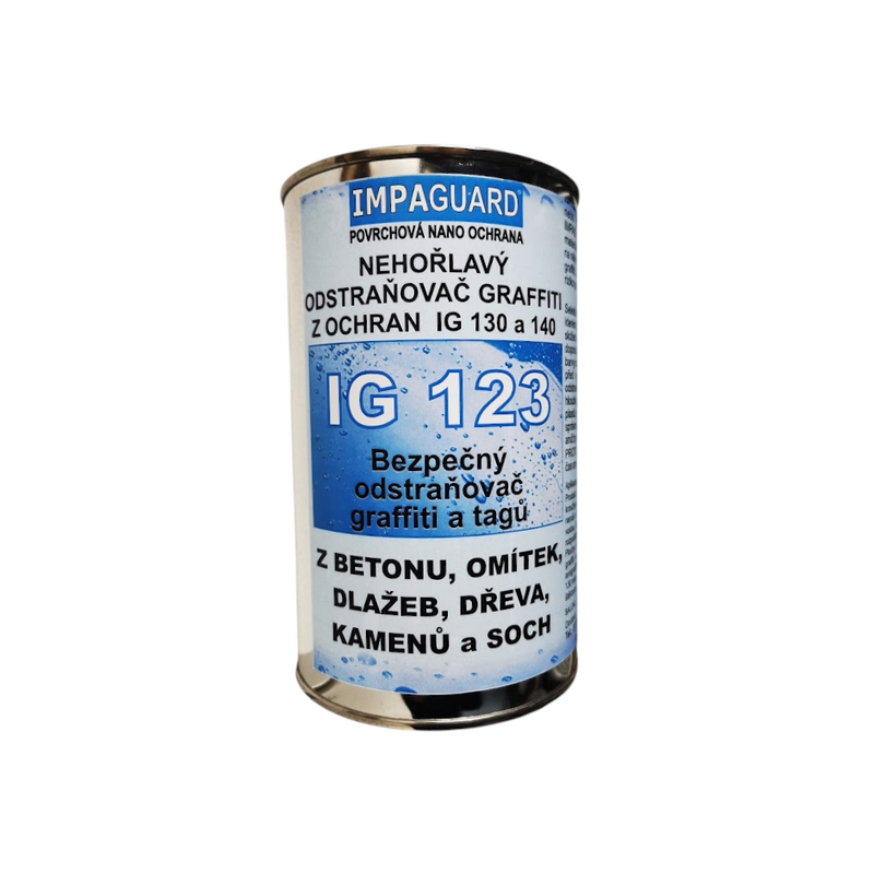 IMPAGUARD IG 123 Odstraňovač graffiti i na citlivé povrchy 1 l