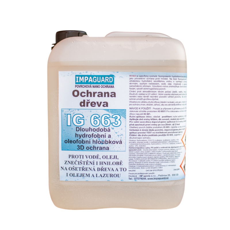 IMPAGUARD IG 663 - Ochrana tvrdého dreva 5 l