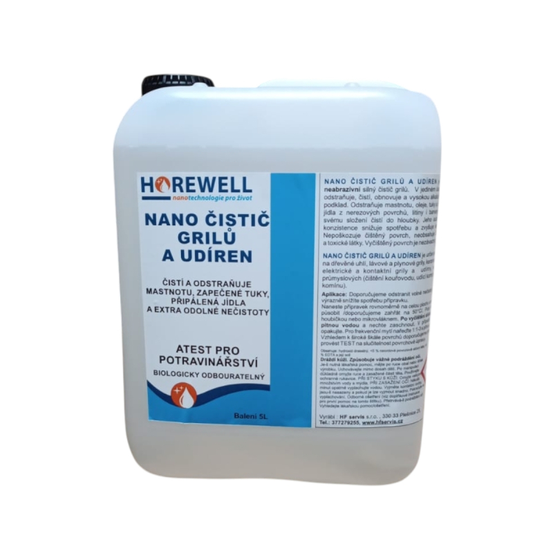 Horewell Nano čistič grilov a udiarní 5 l Darček Nano handrička z mikrovlákna