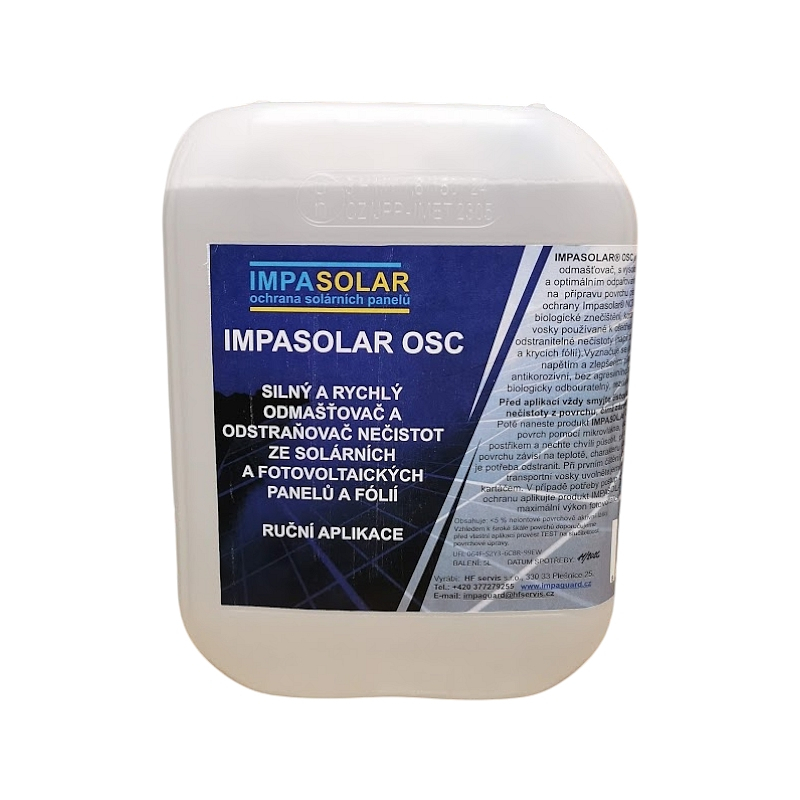 Impasolar OSC - Silný a rýchly odmasťovač a odstraňovač nečistôt 5 l