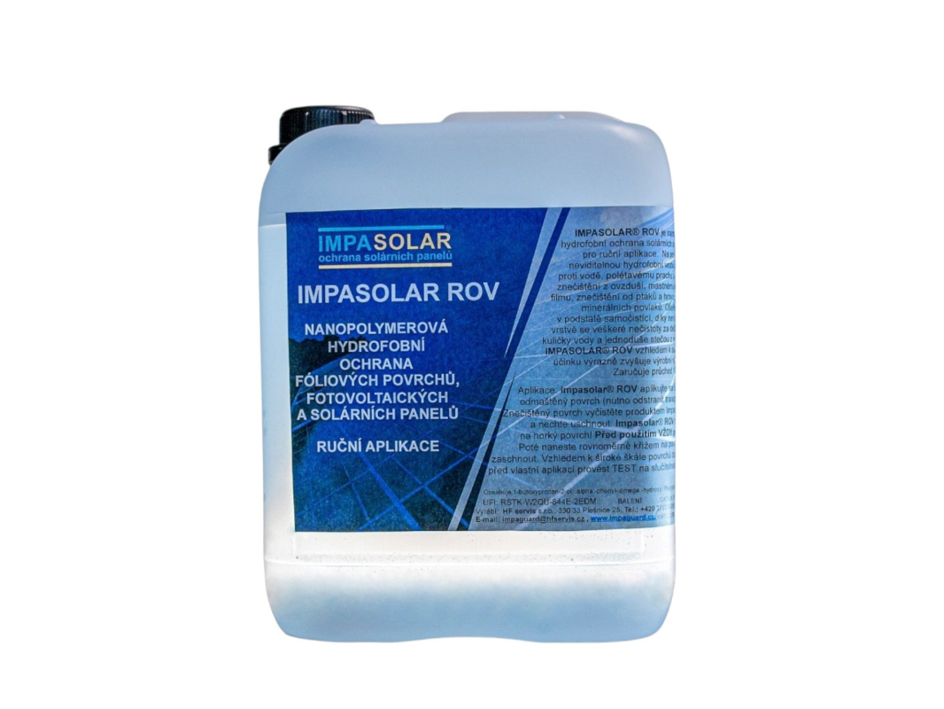 Impasolar ROV - hydrofóbna ochrana, chrániaca a zvyšujúci výkon - ručná aplikácia 20 l