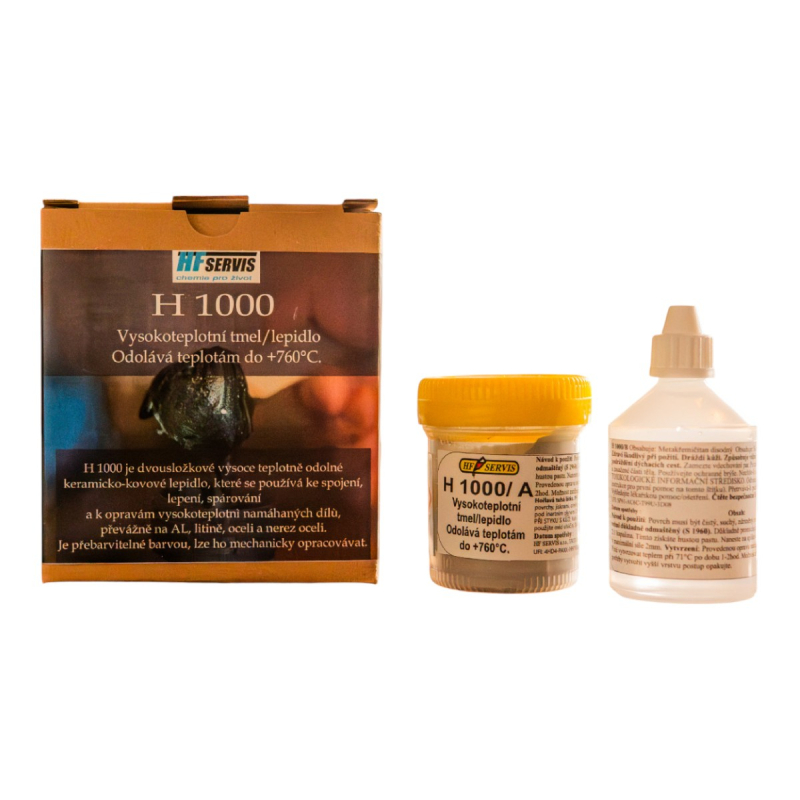 H1000 - Vysokoteplotné lepidlo do 760 °C