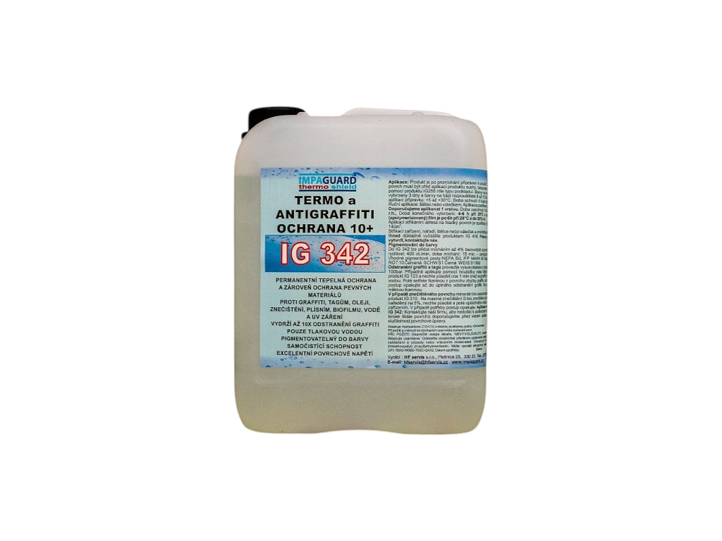 IMPAGUARD IG 342 Permanentná termo ochrana a antigraffiti náter pevných povrchov 20 l