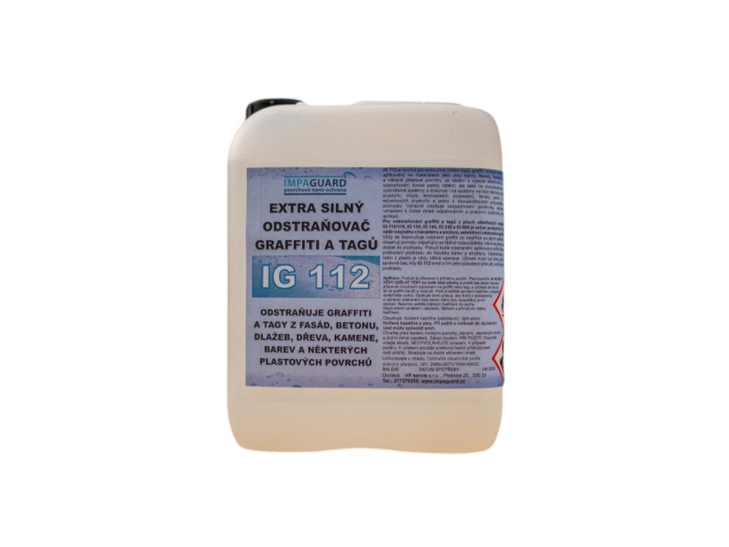 IG 112 - extra silné čistenie tagov a graffiti 1 l