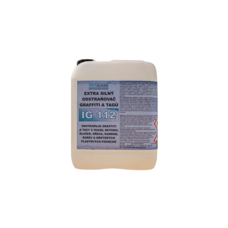 IMPAGUARD IG 112 - extra silné čistenie tagov a graffiti 5 l