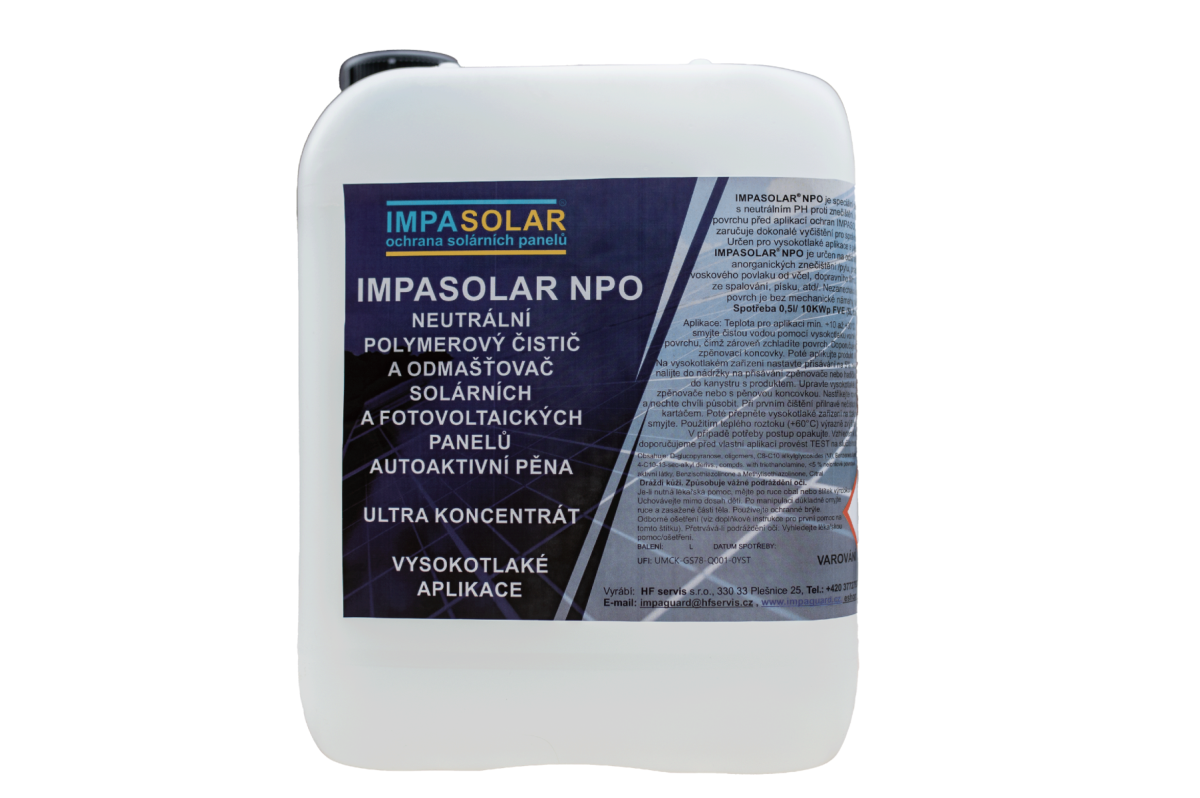 Impasolar NPO - Odmasťovač a odstraňovač nečistôt s aktívnou penou pre vysokotlakové aplikácie 20 l