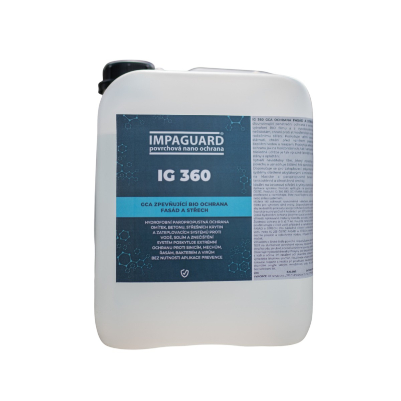 Impaguard IG 360 GCA - Bio ochrana betonu a dlažeb 2 v 1 5 l