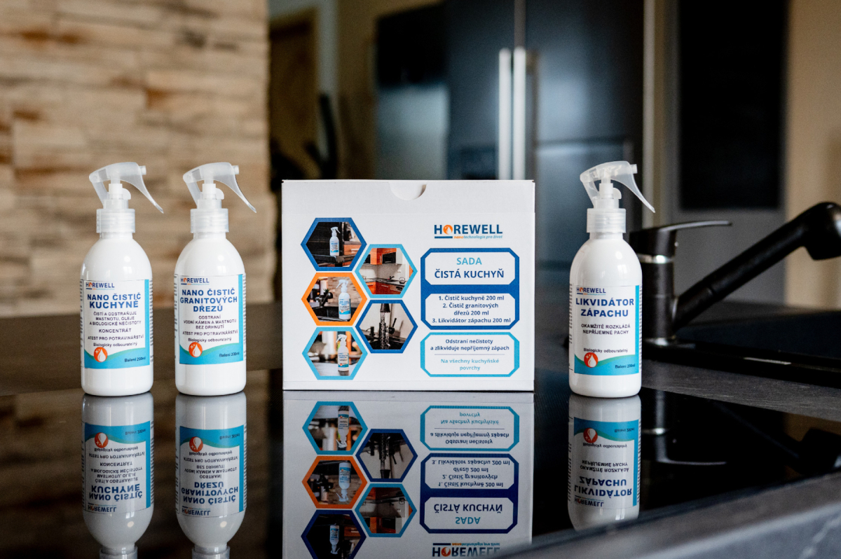 Horewell Nano Sada Čistá kuchyň Sada 3x200 ml