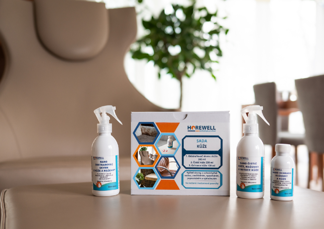 Horewell Nano Sada Kůže Sada 2x200 ml, 1x100 ml