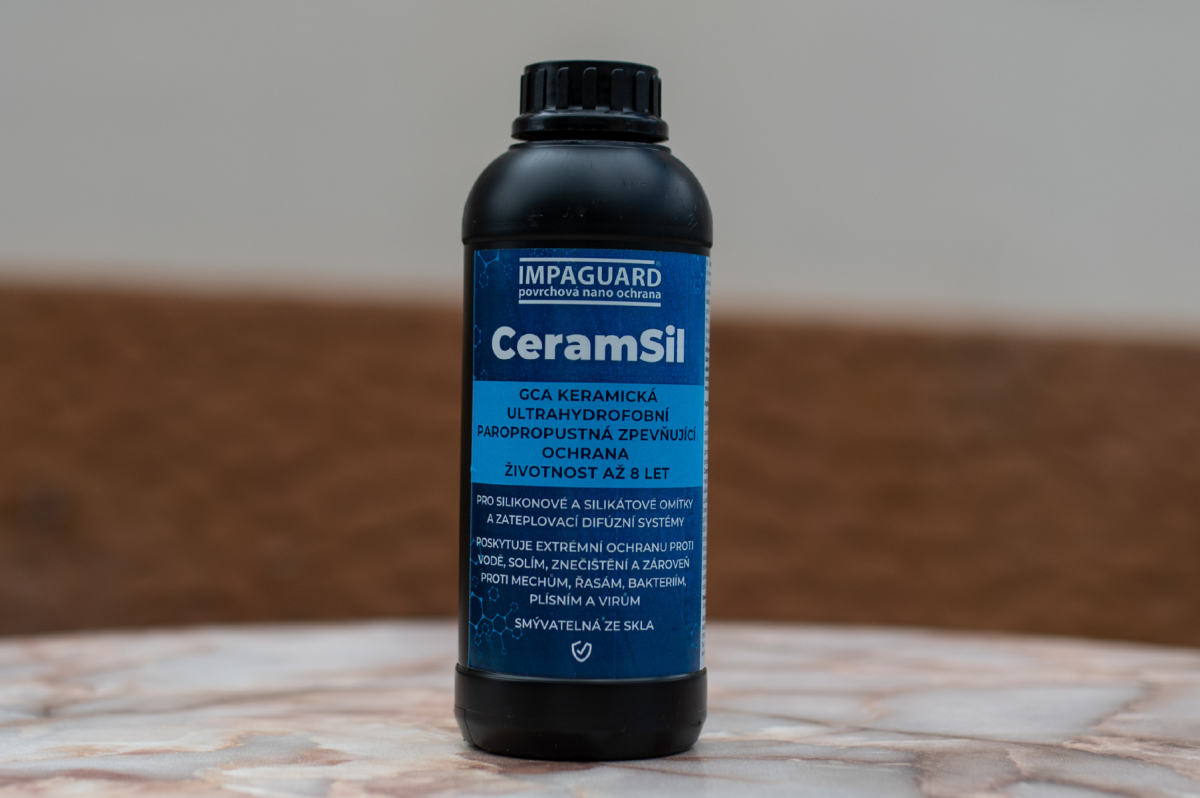 CeramSil IG 221 - 3D Keramická ultrahydrofobní paroprospustná zpevňující 3D bio ochrana 2v1 1 l