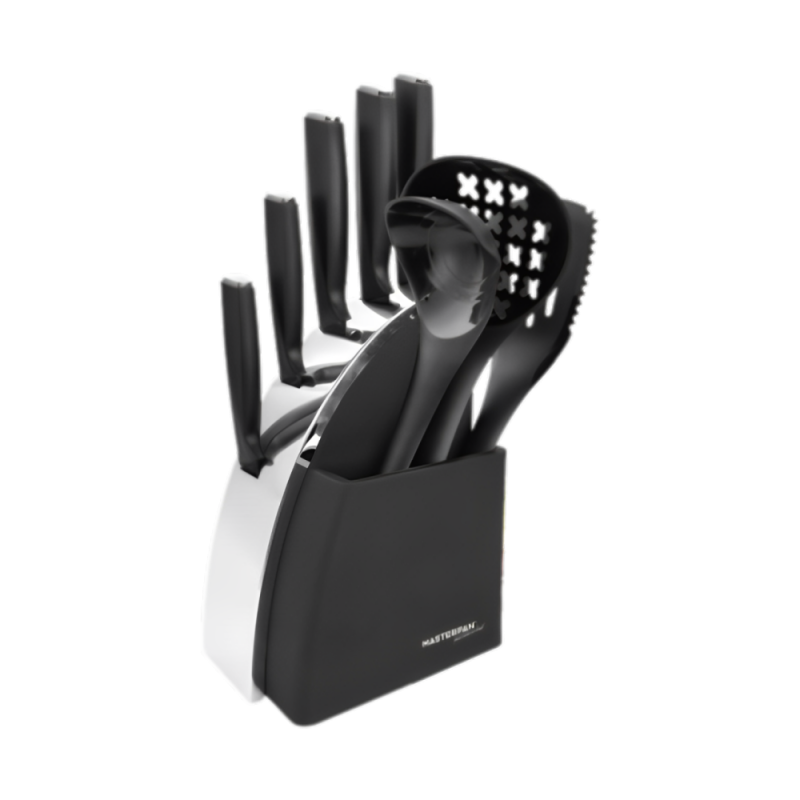 Masterpan MP-6007 Sada kuchynských nožov s mramorovým vzorom a nástrojmi – 6-dielna