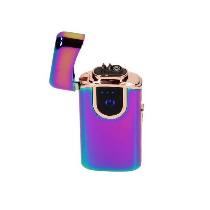 Gentelo Plazmový zapalovač s indikátorom batérie Dúhový