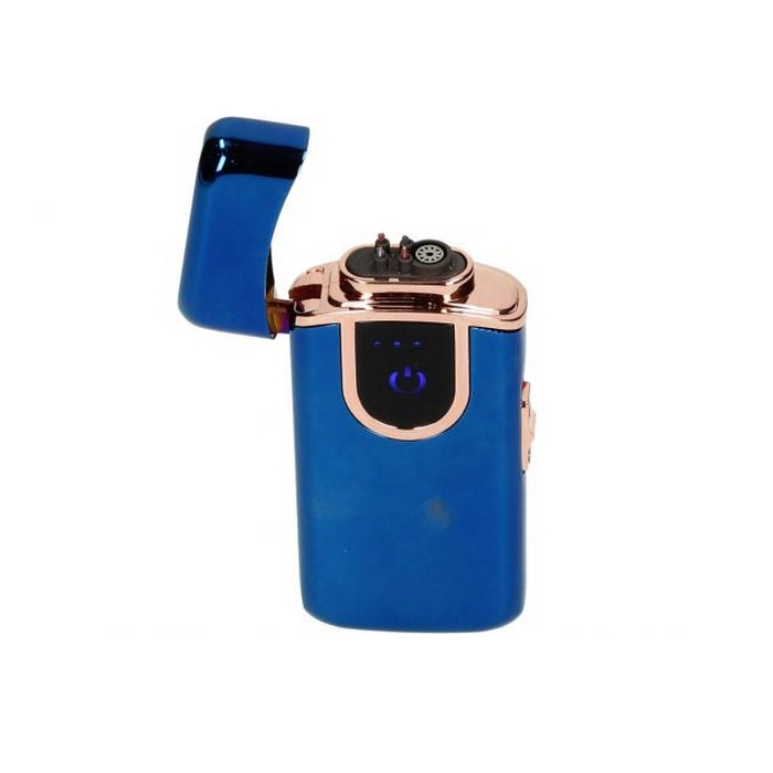 Gentelo Plazmový zapalovač s indikátorom batérie Modrá