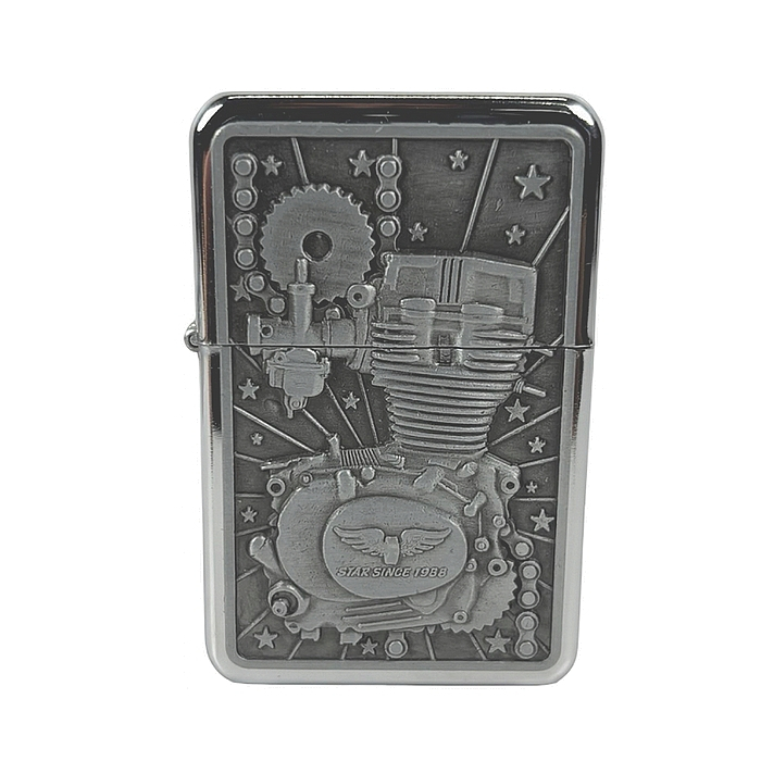 Benzínový zapalovač Gentelo 2032-1 + Možnost Gravírování