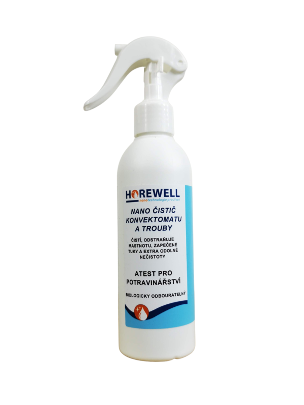 Horewell Nano čistič konvektomatu a rúry 250 ml Darček Nano handrička z mikrovlákna