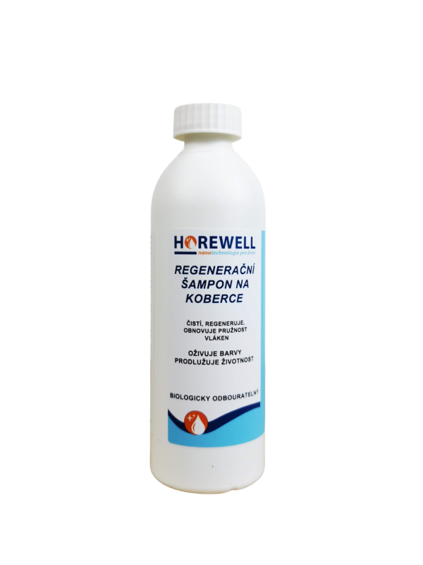 Horewell Nano regeneračný šampón na koberce - koncentrát 250 ml Darček Nano handrička z mikrovlákna