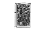 Zapalovač zippo 25557 Motor Parts Emblem 3D