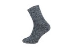 Nórska ponožka s vlnou čierna