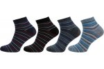 Pánske členkové ponožky 4 páry