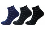 Pánské kotníkové ponožky 3 páry
