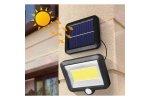Solární venkovní 100 COB LED osvětlení s pohybovým senzorem