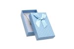 Papierová darčeková krabička modrá 50 x 80 mm