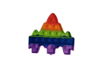 Pop It Rainbow antistresová hračka Raketa