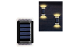 Senzorové solárne nástenné LED svetlo 4 ks