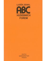 ABC hudebních forem H-6934