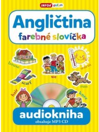 Audiokniha - Angličtina - farebné slovíčka + MP3 CD (SK vydanie)