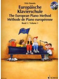 Evropská klavírní škola I.+ CD - The European Piano Method