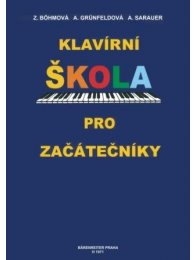 Klavírní škola pro začátečníky H-1971
