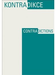 Kontradikce / Contradictions 1-2/2019