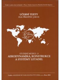Modul 13 Aerodynamika, konstrukce a systémy letadel