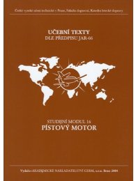 Modul 16 Pístový motor