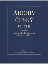 Nejstarší městská kniha táborská z let 1432 – 1452 - ARCHIV