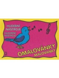 Omalovánka - hudební nástroje