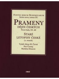 Staré letopisy české (2. svazek). Východočeská větev a některé související texty