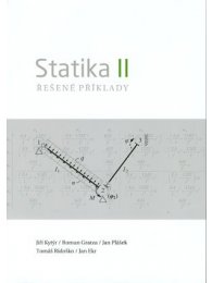 Statika II - Řešené příklady