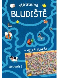 Stíratelná bludiště + velký plakát (úroveň 1)